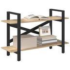 Bücherregal Sonoma-Eiche 100 x 33,5 x 64 cm Holzwerkstoff