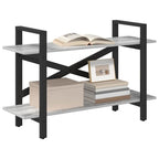 Bücherregal Graues Sonoma 100 x 33,5 x 64 cm Holzwerkstoff
