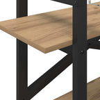 Bücherregal Artisan-Eiche 100 x 33,5 x 64 cm Holzwerkstoff
