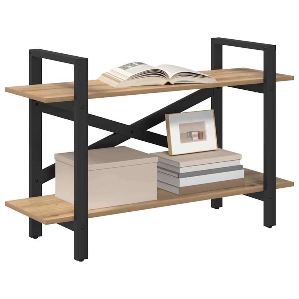 Bücherregal Artisan-Eiche 100 x 33,5 x 64 cm Holzwerkstoff