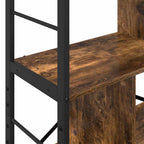 Bücherregal Geräucherte Eiche 75 x 30 x 156 cm Holzwerkstoff