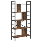Bücherregal Geräucherte Eiche 75 x 30 x 156 cm Holzwerkstoff