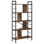 Bücherregal Geräucherte Eiche 75 x 30 x 156 cm Holzwerkstoff