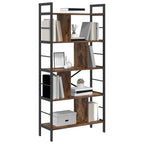 Bücherregal Geräucherte Eiche 75 x 30 x 156 cm Holzwerkstoff