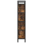 Bücherregal Geräucherte Eiche 75 x 30 x 156 cm Holzwerkstoff