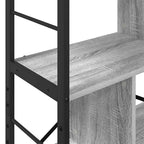 Bücherregal Graues Sonoma 75 x 30 x 156 cm Holzwerkstoff