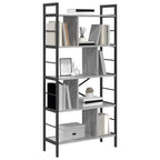 Bücherregal Graues Sonoma 75 x 30 x 156 cm Holzwerkstoff