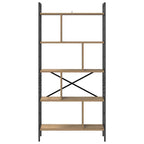 Bücherregal Artisan-Eiche 75 x 30 x 156 cm Holzwerkstoff
