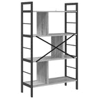 Bücherregal Graues Sonoma 75 x 30 x 123,5 cm Holzwerkstoff