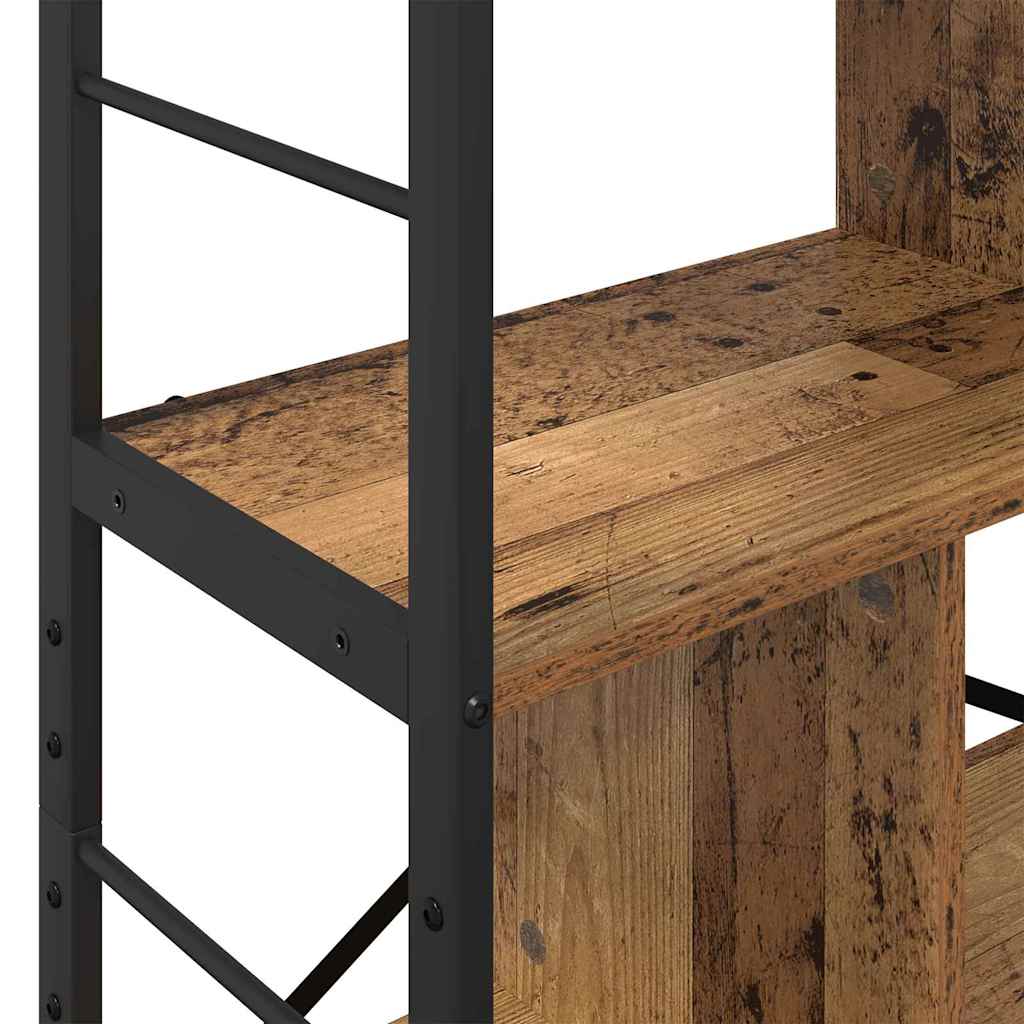 Bücherregal Altholz 75 x 30 x 123,5 cm Holzwerkstoff