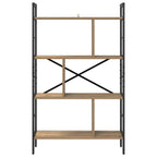 Bücherregal Artisan-Eiche 75 x 30 x 123,5 cm Holzwerkstoff