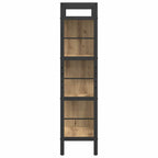 Bücherregal Artisan-Eiche 75 x 30 x 123,5 cm Holzwerkstoff