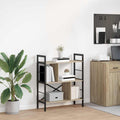 Bücherregal Sonoma-Eiche 75 x 30 x 91 cm Holzwerkstoff
