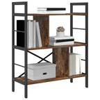 Bücherregal Geräucherte Eiche 75 x 30 x 91 cm Holzwerkstoff