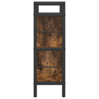 Bücherregal Geräucherte Eiche 75 x 30 x 91 cm Holzwerkstoff