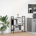 Bücherregal Graues Sonoma 75 x 30 x 91 cm Holzwerkstoff