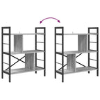 Bücherregal Graues Sonoma 75 x 30 x 91 cm Holzwerkstoff