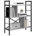 Bücherregal Graues Sonoma 75 x 30 x 91 cm Holzwerkstoff