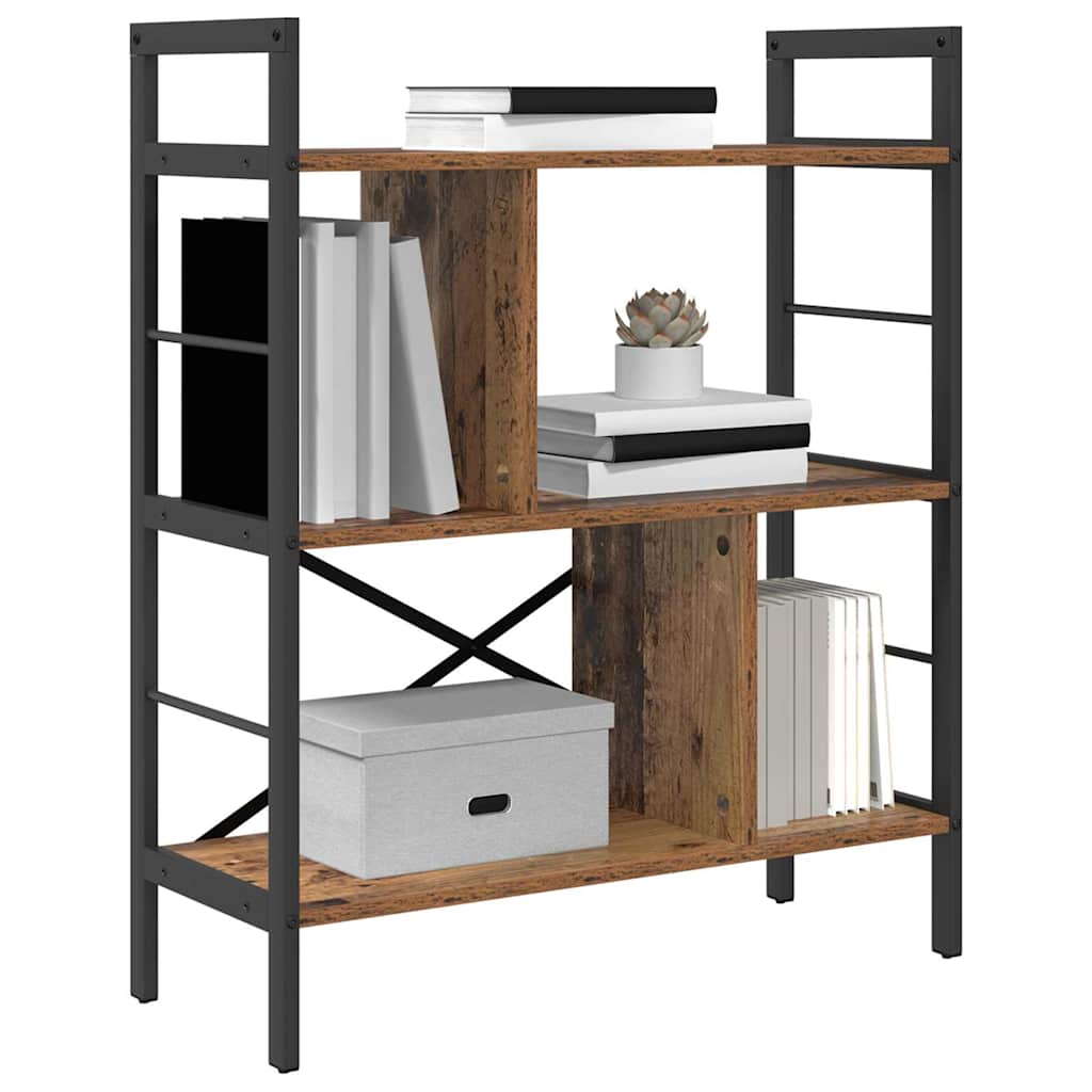 Bücherregal Altholz 75 x 30 x 91 cm Holzwerkstoff