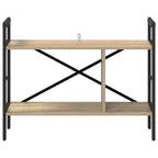 Bücherregal Sonoma-Eiche 75 x 30 x 58,5 cm Holzwerkstoff