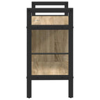 Bücherregal Sonoma-Eiche 75 x 30 x 58,5 cm Holzwerkstoff