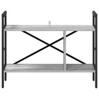 Bücherregal Graues Sonoma 75 x 30 x 58,5 cm Holzwerkstoff
