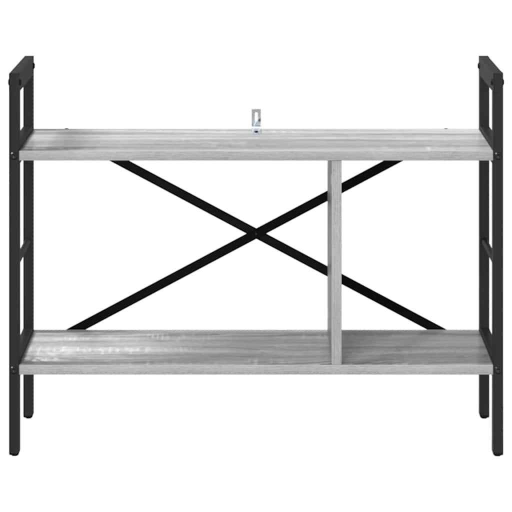 Bücherregal Graues Sonoma 75 x 30 x 58,5 cm Holzwerkstoff