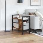 Bücherregal Altholz 75 x 30 x 58,5 cm Holzwerkstoff