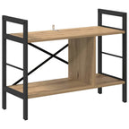 Bücherregal Artisan-Eiche 75 x 30 x 58,5 cm Holzwerkstoff