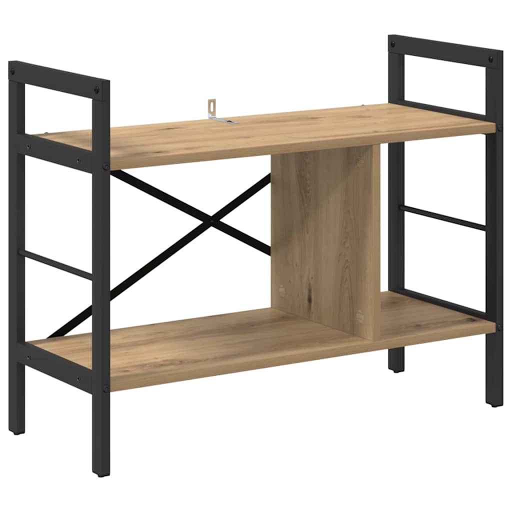 Bücherregal Artisan-Eiche 75 x 30 x 58,5 cm Holzwerkstoff