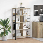Bücherregal Sonoma-Eiche 82 x 32 x 144,5 cm Holzwerkstoff