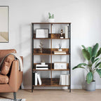Bücherregal Geräucherte Eiche 82 x 32 x 144,5 cm Holzwerkstoff