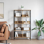 Bücherregal Artisan-Eiche 82 x 32 x 144,5 cm Holzwerkstoff