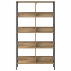 Bücherregal Artisan-Eiche 82 x 32 x 144,5 cm Holzwerkstoff