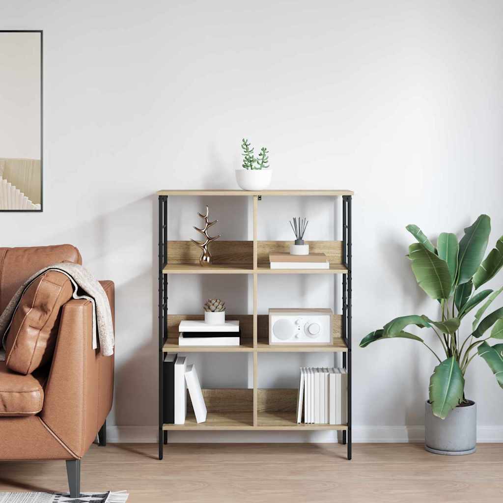 Bücherregal Sonoma-Eiche 82 x 32 x 112 cm Holzwerkstoff