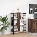 Bücherregal Geräucherte Eiche 82 x 32 x 112 cm Holzwerkstoff