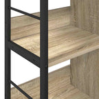 Bücherregal Sonoma-Eiche 82 x 32 x 79 cm Holzwerkstoff