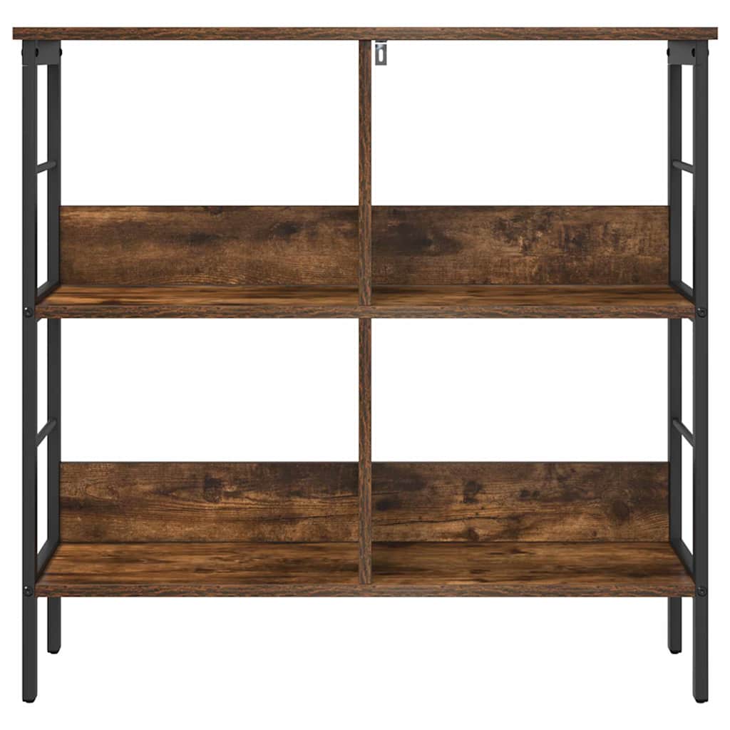 Bücherregal Geräucherte Eiche 82 x 32 x 79 cm Holzwerkstoff