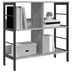 Bücherregal Graues Sonoma 82 x 32 x 79 cm Holzwerkstoff