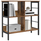 Bücherregal Altholz 82 x 32 x 79 cm Holzwerkstoff