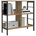 Bücherregal Artisan-Eiche 82 x 32 x 79 cm Holzwerkstoff