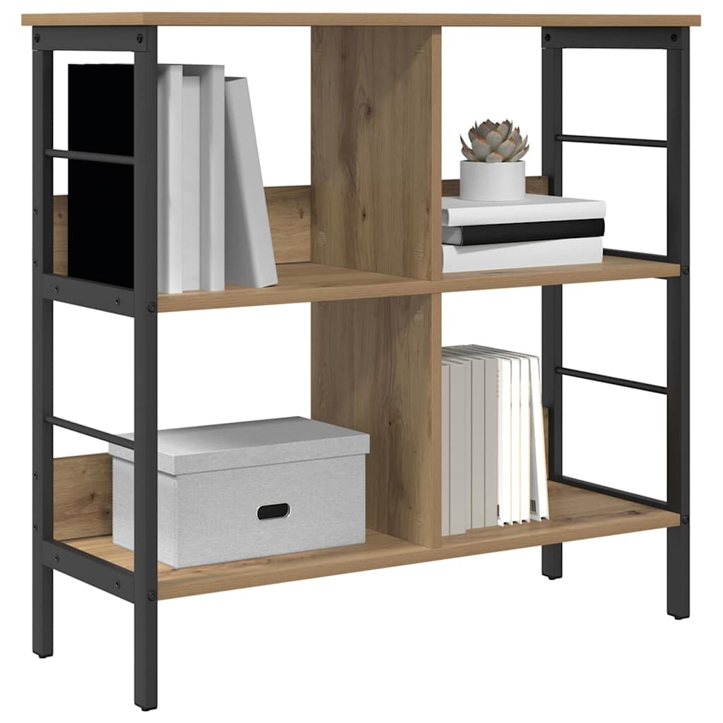 Bücherregal Artisan-Eiche 82 x 32 x 79 cm Holzwerkstoff