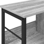 Bücherregal Graues Sonoma 82 x 32 x 47 cm Holzwerkstoff