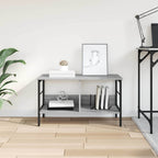 Bücherregal Graues Sonoma 82 x 32 x 47 cm Holzwerkstoff