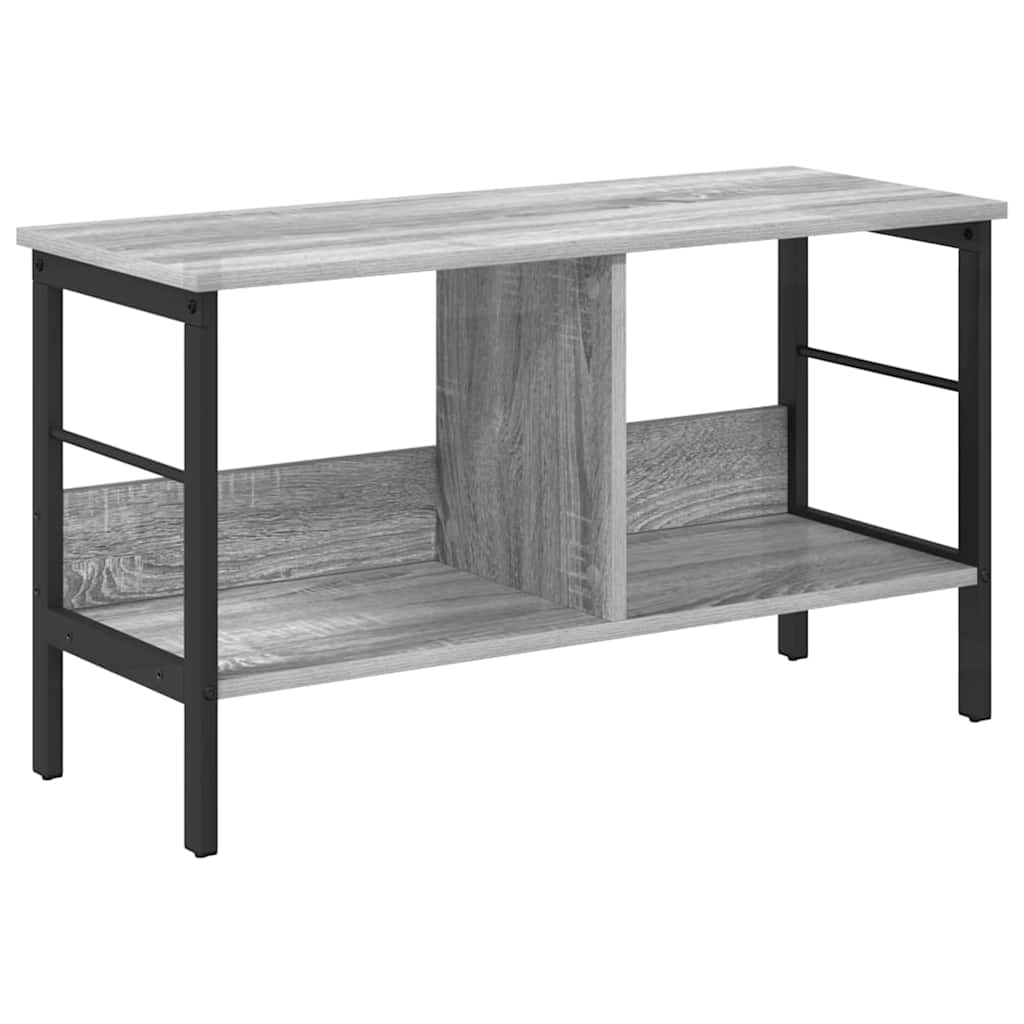 Bücherregal Graues Sonoma 82 x 32 x 47 cm Holzwerkstoff