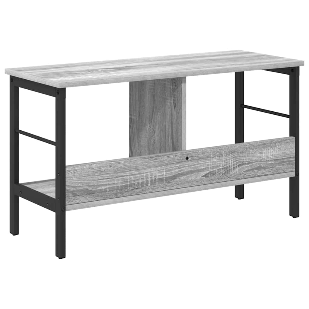 Bücherregal Graues Sonoma 82 x 32 x 47 cm Holzwerkstoff