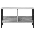 Bücherregal Graues Sonoma 82 x 32 x 47 cm Holzwerkstoff