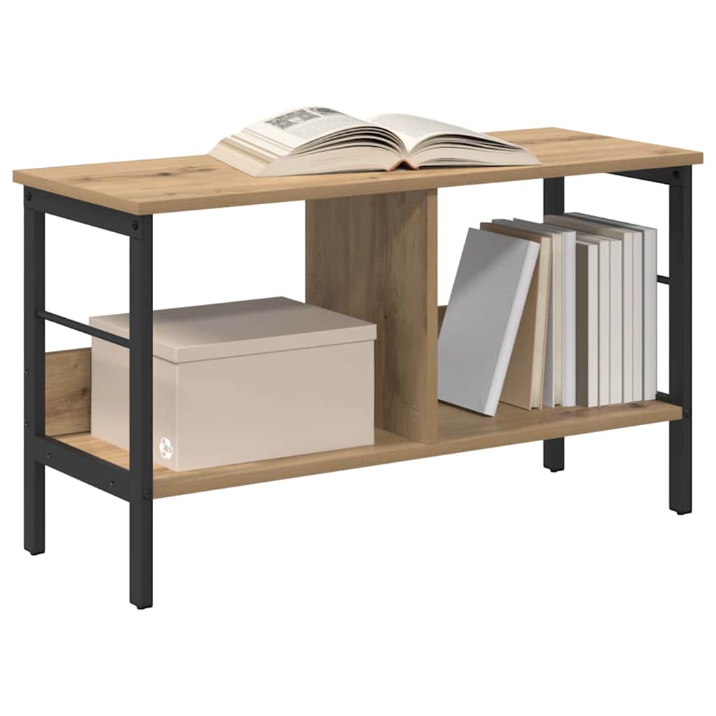 Bücherregal Artisan-Eiche 82 x 32 x 47 cm Holzwerkstoff