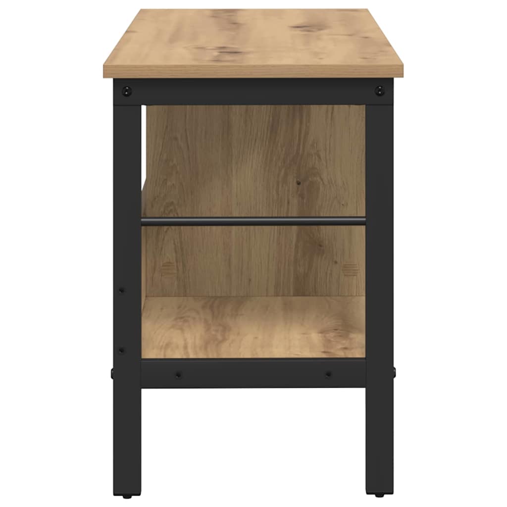 Bücherregal Artisan-Eiche 82 x 32 x 47 cm Holzwerkstoff