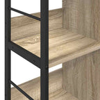 Bücherregal Sonoma-Eiche 102 x 32 x 104,5 cm Holzwerkstoff